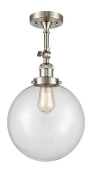 Semi-Flush Mts. Directional by Innovations ( 405 | 201F-SN-G202-10-LED Franklin Restoration ) 