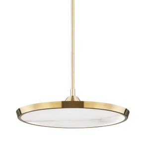 Pendants Bowl Style by Hudson Valley ( 70 | 3621-AGB Draper ) 
