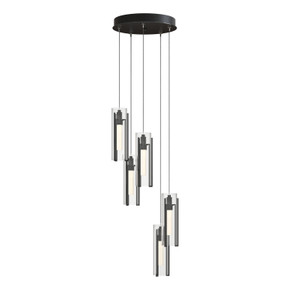Pendants Multi-port/Cascade by Hubbardton Forge ( 39 | 131124-SKT-STND-89-ZM0065 Exos Glass ) 