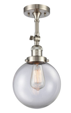 Semi-Flush Mts. Directional by Innovations ( 405 | 201F-SN-G202-8-LED Franklin Restoration ) 