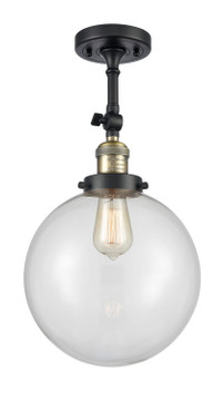 Semi-Flush Mts. Directional by Innovations ( 405 | 201F-BAB-G202-10-LED Franklin Restoration ) 