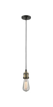 Mini Pendants Exposed Lamps by Innovations ( 405 | 201C-BAB-LED Franklin Restoration ) 