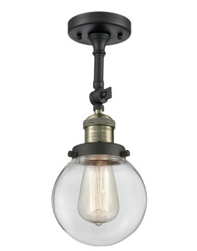 Semi-Flush Mts. Directional by Innovations ( 405 | 201F-BAB-G202-6 Franklin Restoration ) 