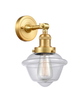 Sconces Single Glass by Innovations ( 405 | 203-SG-G532-LED Franklin Restoration ) 