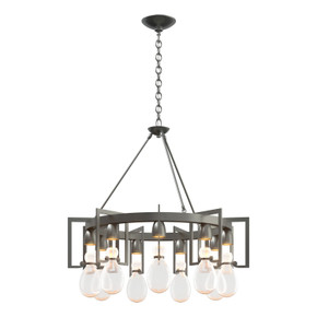 Mid. Chandeliers Glass Down by Hubbardton Forge ( 39 | 104360-SKT-82-ZM0572 Apothecary ) 