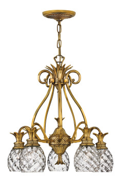 Mid. Chandeliers Glass Down by Hinkley ( 13 | 4885BB Plantation ) 