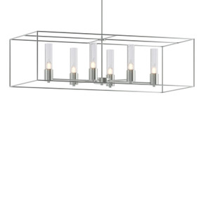 Linear/Island Open Frame by Hubbardton Forge ( 39 | 138940-SKT-MULT-82-82-II0392 Portico ) 