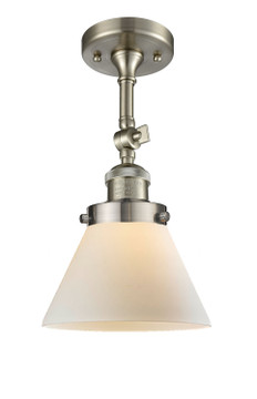 Semi-Flush Mts. Glass Down by Innovations ( 405 | 201F-SN-G41-LED Franklin Restoration ) 