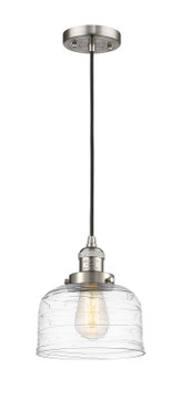 Mini Pendants Glass Down by Innovations ( 405 | 201C-SN-G713-LED Franklin Restoration ) 