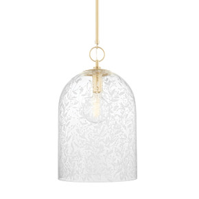 Pendants Glass Down by Hudson Valley ( 70 | 7514-AGB Belleville ) 