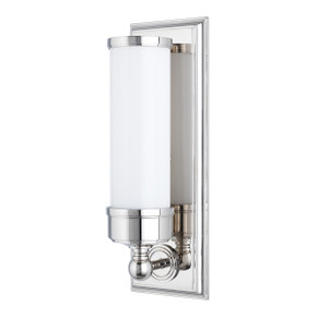 Sconces Single Glass by Hudson Valley ( 70 | 371-PN Everett ) 