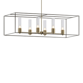 Linear/Island Open Frame by Hubbardton Forge ( 39 | 138940-SKT-MULT-84-14-II0392 Portico ) 