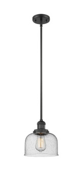 Mini Pendants Glass Down by Innovations ( 405 | 201S-BK-G74-LED Franklin Restoration ) 