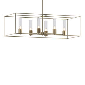 Linear/Island Open Frame by Hubbardton Forge ( 39 | 138940-SKT-MULT-84-84-II0392 Portico ) 