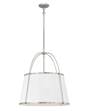 Mid. Chandeliers Drum Shade by Hinkley ( 13 | 4895PN Clarke ) 