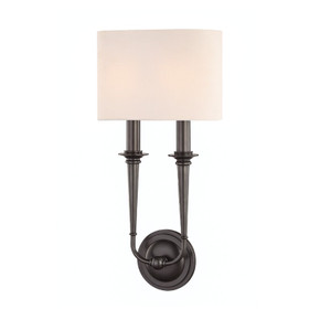 Sconces Double Candle by Hudson Valley ( 70 | 1232-OB Lourdes ) 