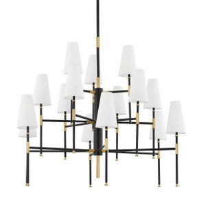 Large Chandeliers Candle by Hudson Valley ( 70 | 3748-AOB Bowery ) 
