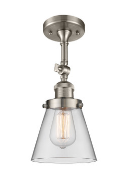 Semi-Flush Mts. Glass Down by Innovations ( 405 | 201F-SN-G62 Franklin Restoration ) 