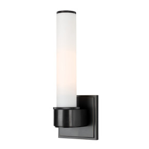 Sconces Single Glass by Hudson Valley ( 70 | 1261-OB Mill Valley ) 
