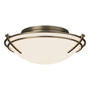 Flush Mounts Bowl Style by Hubbardton Forge ( 39 | 124402-SKT-84-GG0098 Tryne ) 