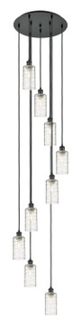 Pendants Multi-port/Cascade by Innovations ( 405 | 119B-9P-BK-G434-7DE Downtown Urban ) 