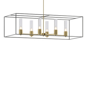 Linear/Island Open Frame by Hubbardton Forge ( 39 | 138940-SKT-MULT-86-10-II0392 Portico ) 