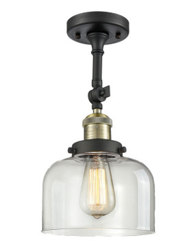 Semi-Flush Mts. Glass Down by Innovations ( 405 | 201F-BAB-G72 Franklin Restoration ) 