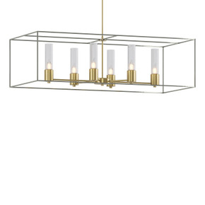 Linear/Island Open Frame by Hubbardton Forge ( 39 | 138940-SKT-MULT-86-85-II0392 Portico ) 