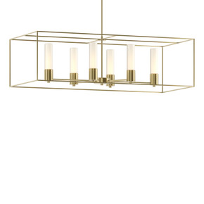Linear/Island Open Frame by Hubbardton Forge ( 39 | 138940-SKT-MULT-86-86-GG0392 Portico ) 