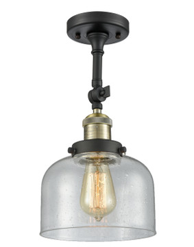 Semi-Flush Mts. Glass Down by Innovations ( 405 | 201F-BAB-G74 Franklin Restoration ) 