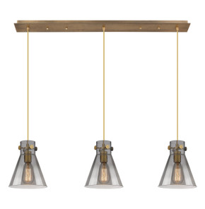 Linear/Island 3 Light Bar by Innovations ( 405 | 123-410-1PS-BB-G411-8SM Downtown Urban ) 