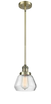 Mini Pendants Glass Down by Innovations ( 405 | 201S-AB-G172-LED Franklin Restoration ) 