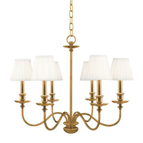 Mid. Chandeliers Candle by Hudson Valley ( 70 | 4036-AGB Menlo Park ) 