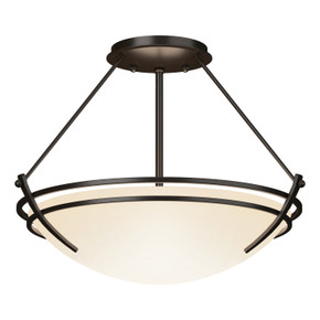 Semi-Flush Mts. Bowl Style by Hubbardton Forge ( 39 | 124422-SKT-14-GG0047 Tryne ) 