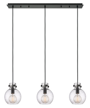 Linear/Island 3 Light Bar by Innovations ( 405 | 123-410-1PS-BK-G410-8SDY Newton ) 