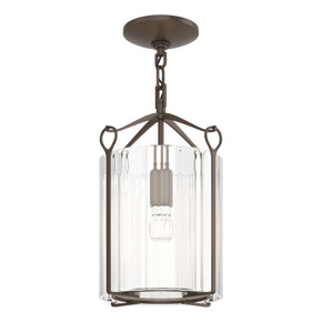 Semi-Flush Mts. Glass Down by Hubbardton Forge ( 39 | 121140-SKT-05-ZM0137 Bow ) 