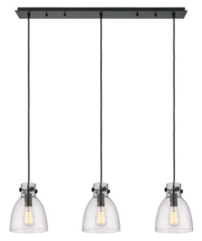 Linear/Island 3 Light Bar by Innovations ( 405 | 123-410-1PS-BK-G412-8SDY Downtown Urban ) 