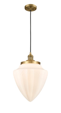 Mini Pendants Glass Down by Innovations ( 405 | 201C-BB-G661-12 Franklin Restoration ) 