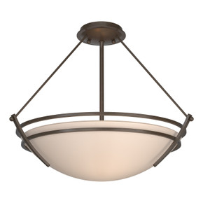 Semi-Flush Mts. Bowl Style by Hubbardton Forge ( 39 | 124432-SKT-05-SS0020 Tryne ) 