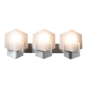 Bathroom Fixtures Three Lights by Hubbardton Forge ( 39 | 201357-SKT-85-GG0816 Prisma ) 
