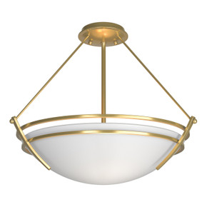 Semi-Flush Mts. Bowl Style by Hubbardton Forge ( 39 | 124432-SKT-86-GG0020 Tryne ) 