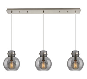 Linear/Island 3 Light Bar by Innovations ( 405 | 123-410-1PS-SN-G410-8SM Newton ) 