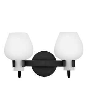 Bathroom Fixtures Two Lights by Hinkley ( 13 | 50952BK Sylvie ) 