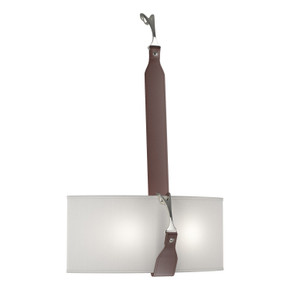 Sconces Drum Shade by Hubbardton Forge ( 39 | 204070-SKT-10-24-LB-SF1613 Saratoga ) 