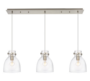 Linear/Island 3 Light Bar by Innovations ( 405 | 123-410-1PS-SN-G412-8CL Downtown Urban ) 