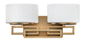 Bathroom Fixtures Two Lights by Hinkley ( 13 | 5102BR Lanza ) 