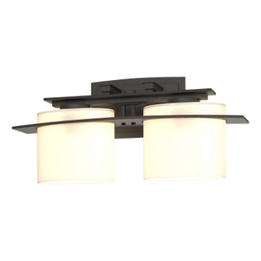 Bathroom Fixtures Two Lights by Hubbardton Forge ( 39 | 207522-SKT-20-GG0182 Ellipse ) 
