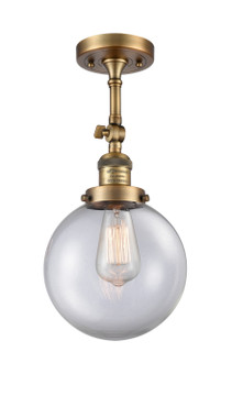 Semi-Flush Mts. Directional by Innovations ( 405 | 201F-BB-G202-8-LED Franklin Restoration ) 