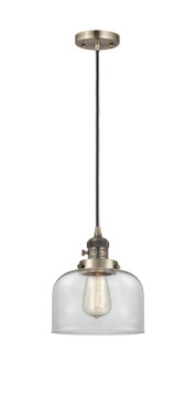 Mini Pendants Glass Down by Innovations ( 405 | 201CSW-AB-G72-LED Franklin Restoration ) 