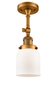 Semi-Flush Mts. Glass Down by Innovations ( 405 | 201F-BB-G51 Franklin Restoration ) 
